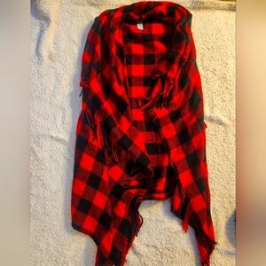 Maurices Buffalo plaid shrug